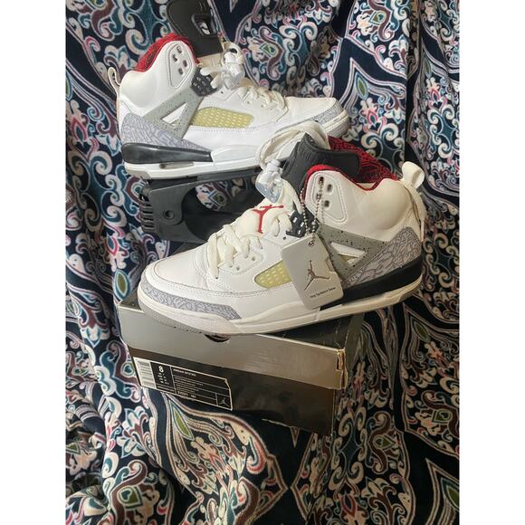 Jordan Spizike White Cement Grey m8 w9.5 main image 7